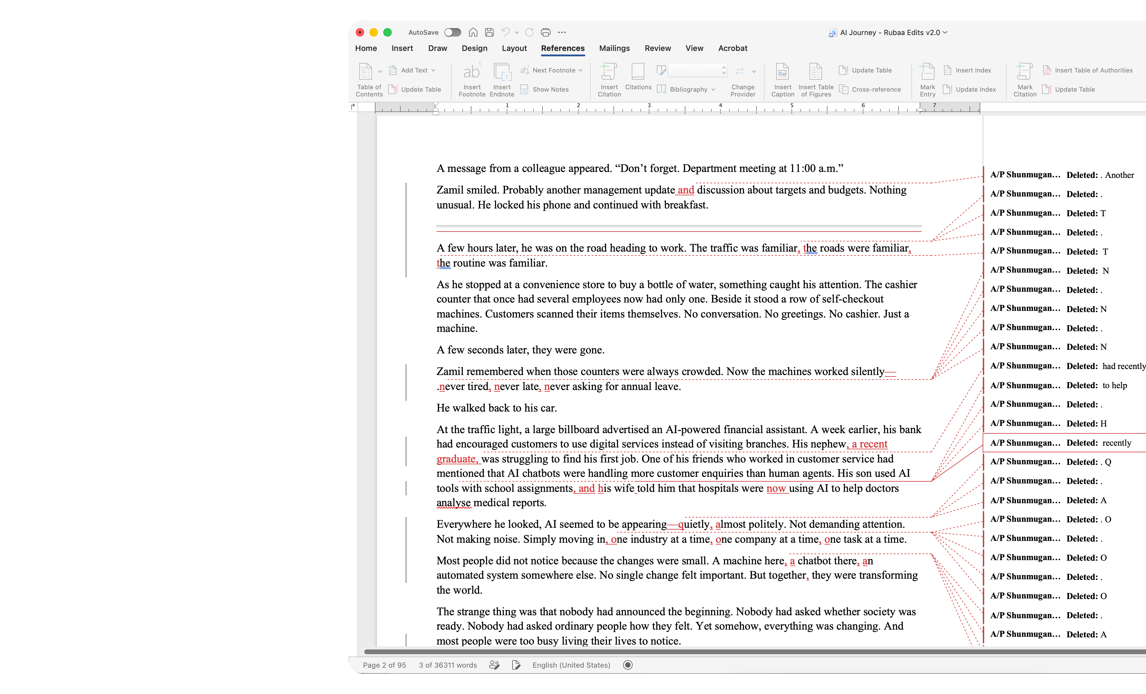 Editorial Process Mockup